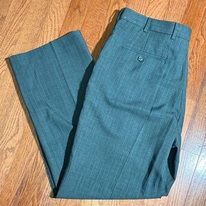 Perry Ellis Teal Pinstripe Jacket